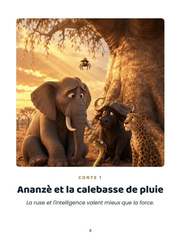 Page intérieure illustrée